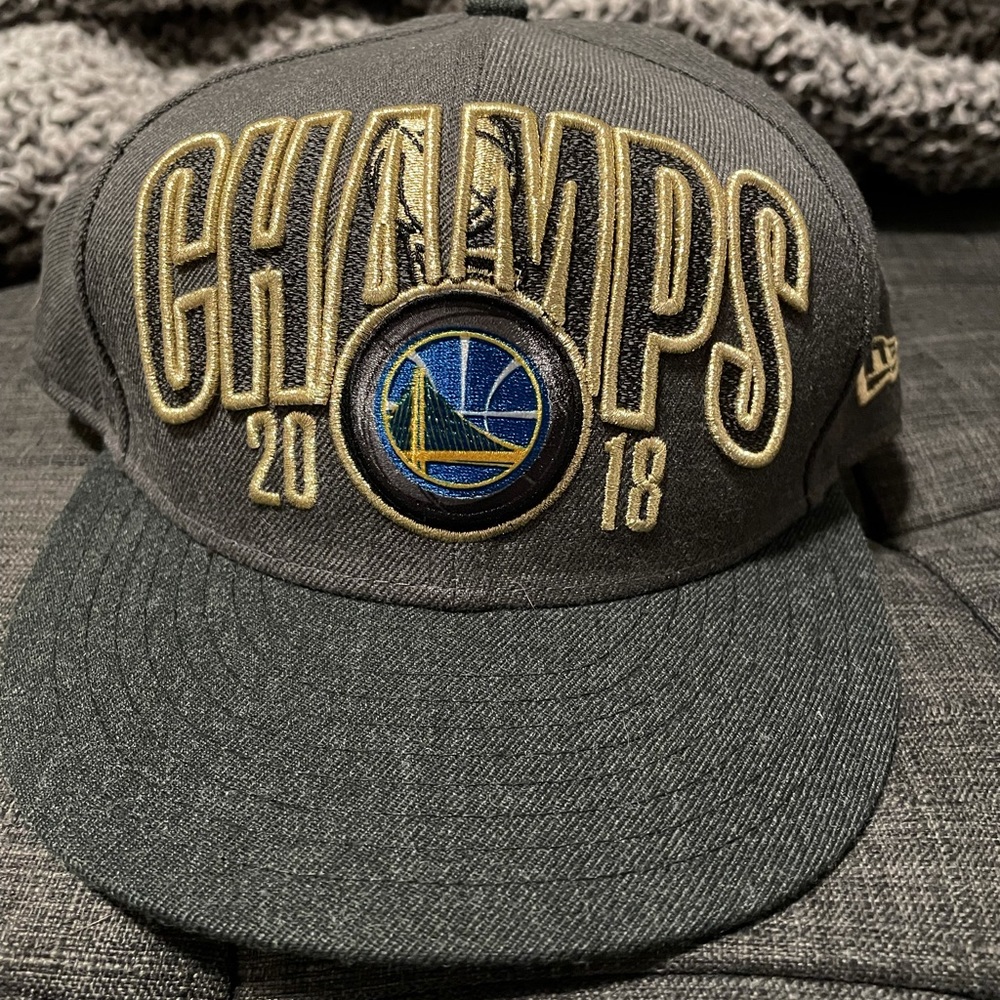 Golden State Warriors New Era 2018 NBA Finals Champions Locker Room 9FIFTY Hat